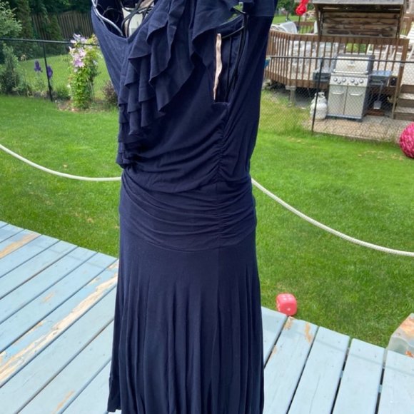 Bailey 44 Navy Blue Dress in Size M GUC - Picture 5 of 15